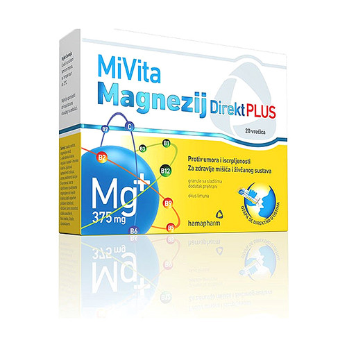 HAMAPHARM MIVITA MAGNEZIJ 375+ DIREKT A20
