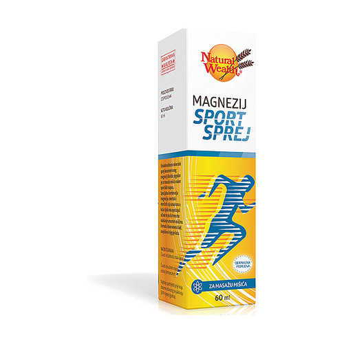 NATURAL WEALTH MAGNEZIJ SPORT SPREJ 60 ML 