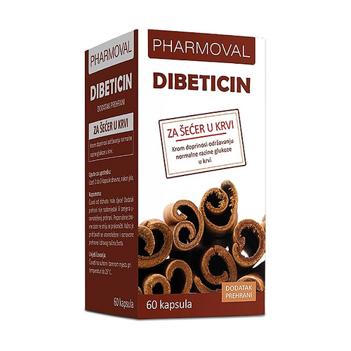 PHARMOVAL DIBETICIN CAPS 