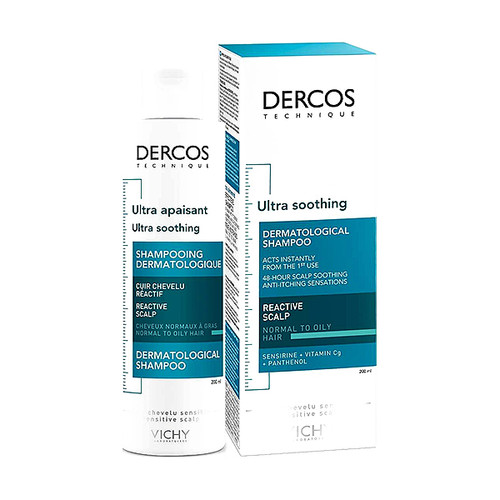 VICHY DERCOS SMIRUJUCI ŠAMPON ZA NORMALNU DO MASNU KOSU 200 ML