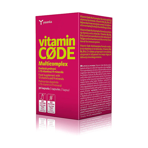 Yasenka Vitamin CODE multiCOMPLEX kapsule za umor i imunitet, A30