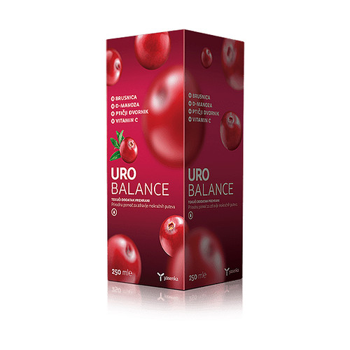 Yasenka Uro Balance tekući dodatak za mokraćne puteve, 250 ml