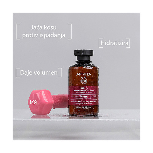 APIVITA ŽENSKI TONIK ŠAMPON PROTIV ISPADANJA KOSE 250 ML