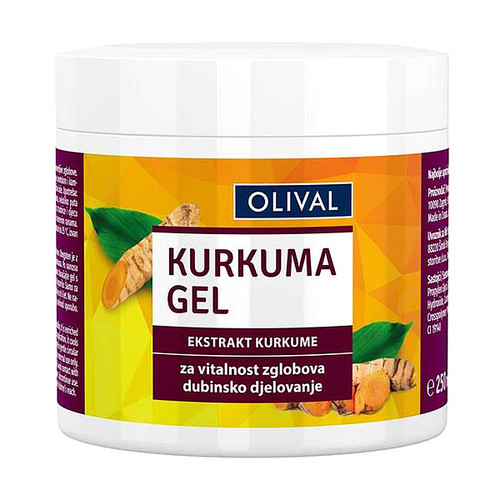 OLIVAL KURKUMA GEL za zglobove, 250 ml
