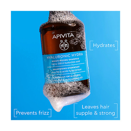 Apivita Hyaluronic Hydra Šampon za hidrataciju s hijaluronskom kiselinom i aloe verom, 250 ml