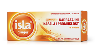 Isla Ginger Pastile za grlo, A30
