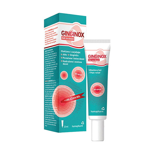 Hamapharm Ginginox gel za desni 20 ml