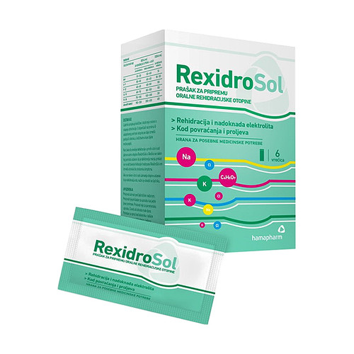 Hamapharm RexidroSol vrecice 6 kom