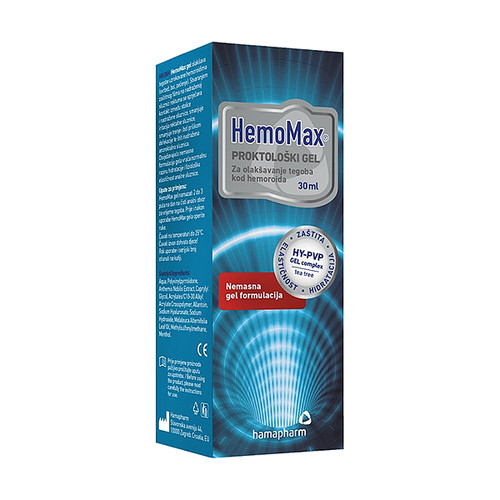Hamapharm HemoMax proktološki gel 30 ml