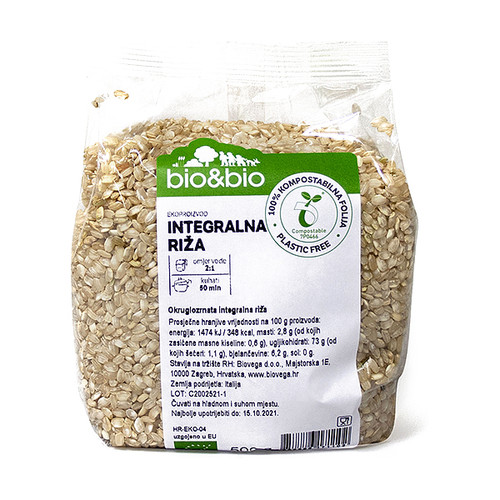 BIO INTEGRALNA RIŽA 500 G 