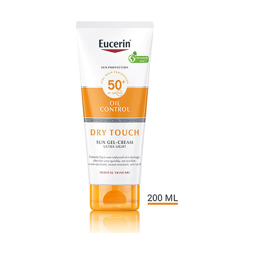 Eucerin Sun Oil Control gel-krema za tijelo SPF 50, 200 ml