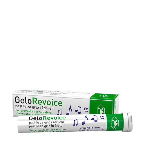 GELOREVOICE PASTILE CRNI RIBIZ-METOL A20
