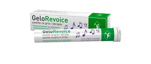 GELOREVOICE PASTILE CRNI RIBIZ-METOL A20