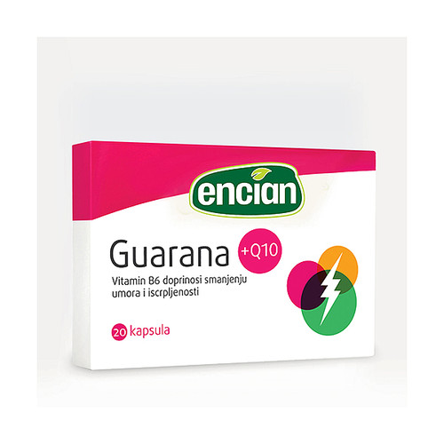 ENCIAN GUARANA+ Q10 KAPSULE A20