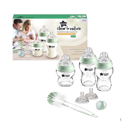 TOMMEE TIPPEE CLOSER TO NATURE SET STAKLENIH BOČICA ZA HRANJENJE