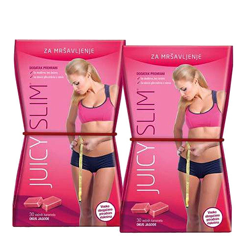 JUICY SLIM VOCNE KARAMELA-JAGODA A30 PROMO PAKIRANJE 