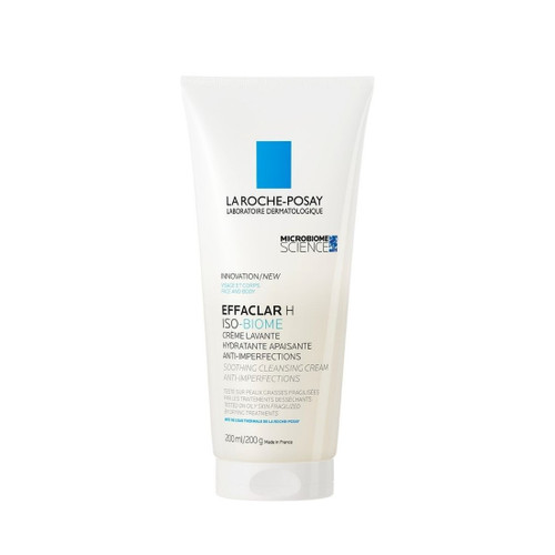 La Roche-Posay Effaclar H Iso-Biome Umirujuća krema za čišćenje lica, 200 ml 