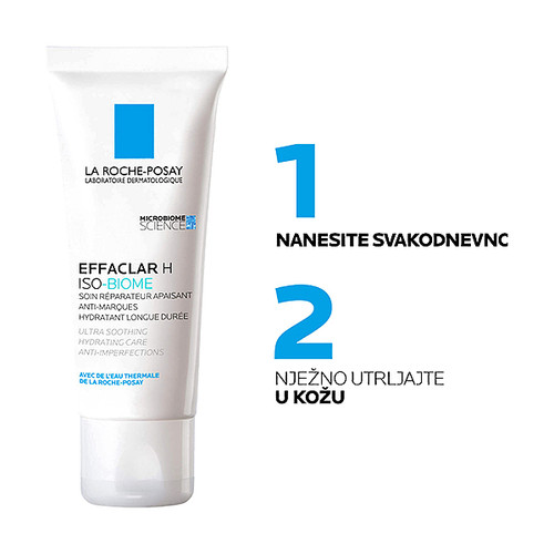 La Roche Posay EFFACLAR H ISO-BIOME KREMA 40ml dopunska umirujuća hidratantna njega