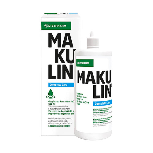 Dietpharm Makulin Complete Care otopina za leće 380 ml