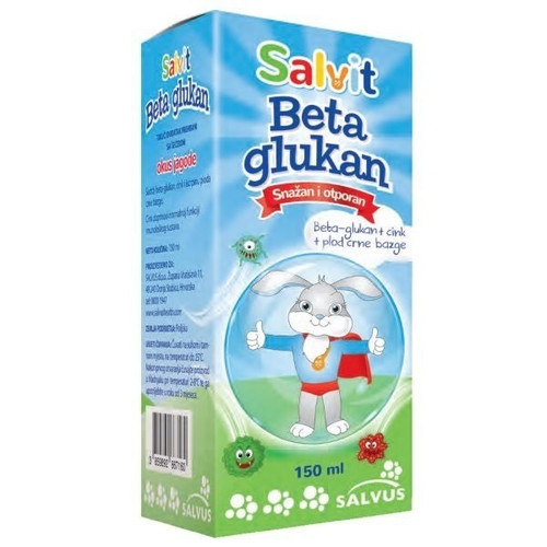 Salvit Beta glukan sirup, 150 ml 