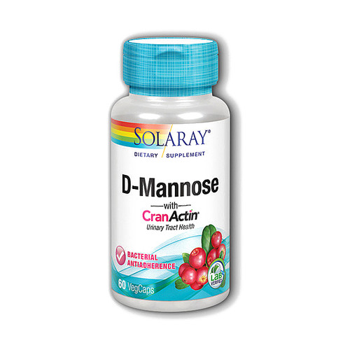 SOLRAY D-MANNOSE+CRANACTIN KAPSULE A 60
