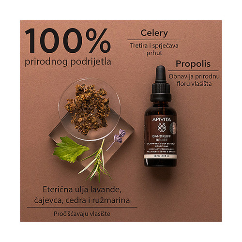 APIVITA ULJE PROTIV PRHUTI 50 ML