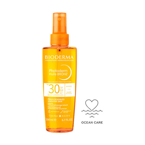 Bioderma Photoderm Bronz ulje | SPF30 | 200ml | Suho ulje za tamnjenje s visokom zaštitom