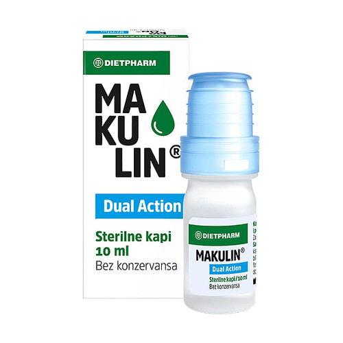 Dietpharm Makulin Dual Action kapi za oči 10 ml