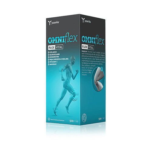 Yasenka OMNIFLEX FLEXVITAL tekući dodatak za zglobove i kosti, 500 ml