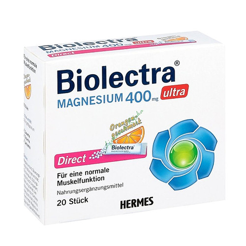 HERMES BIOLECTRA MAGNEZIJ 400 DIREKT NARANCA A20