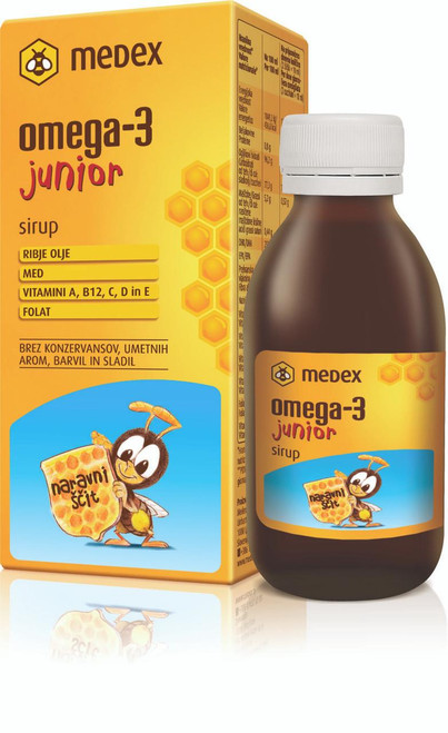 MEDEX OMEGA-3 JUNIOR SIRUP 140 ML 