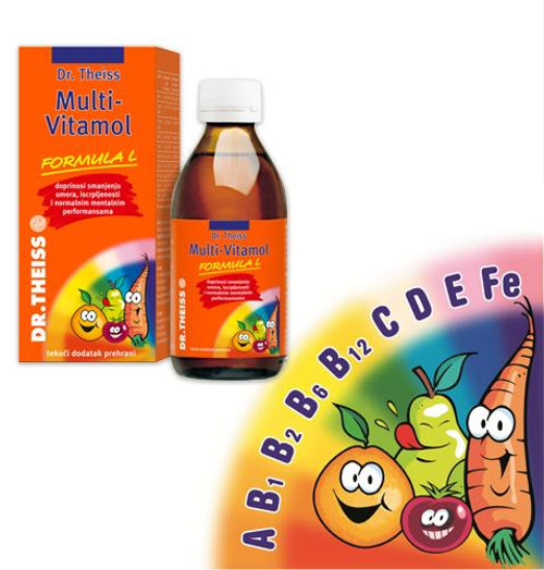DR. THEISS MULTIVITAMOL SIRUP L6+ 200 ML DR. THEISS MULTIVITAMOL SIRUP L6+ 200 ML