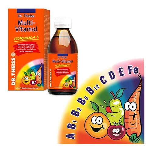 DR. THEISS MULTIVITAMOL SIRUP L6+ 200 ML