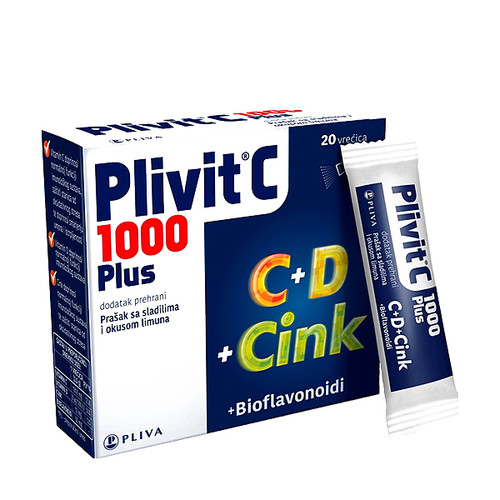 PLIVIT C 1000 PLUS VREĆICE 20kom