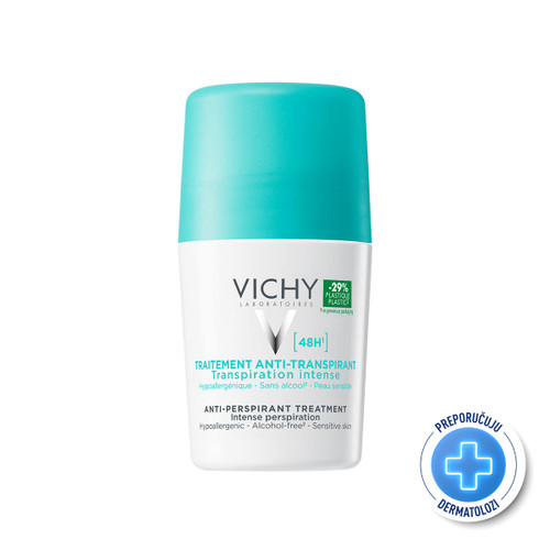 Vichy Roll-on Dezodorans protiv znojenja do 48h, 50 ml