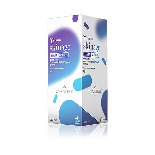 Yasenka Skinage Hair Boost tekući dodatak protiv ispadanja kose, 500 ml