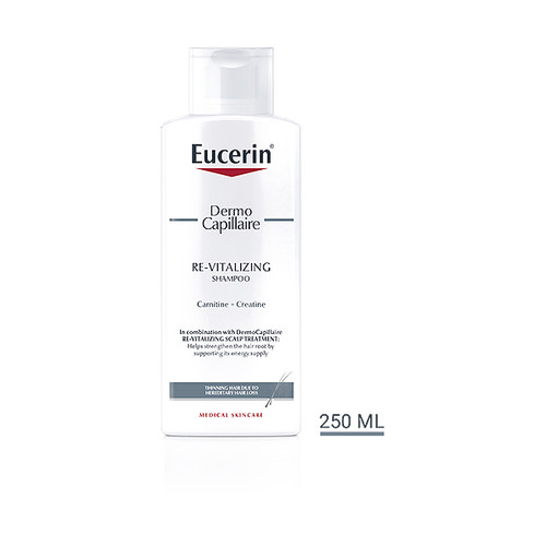 Eucerin DermoCapillaire revitalizirajući šampon protiv stanjivanja kose, 250 ml