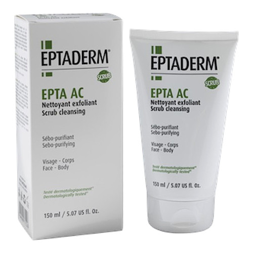 EPTADERM AC piling za čišćenje masne kože lica, 150ml
