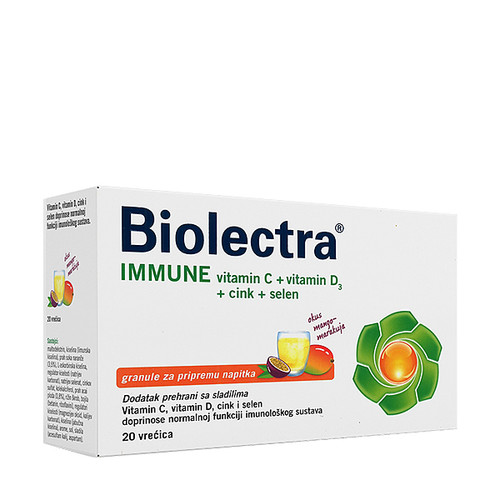 HERMES BIOLECTRA IMMUN ŠUMEĆE TABLETE A20