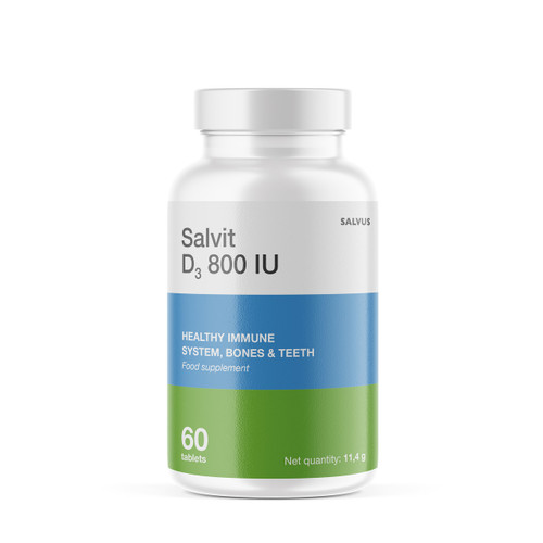 Salvit Adult vitamin D3 800 IU tablete A60 