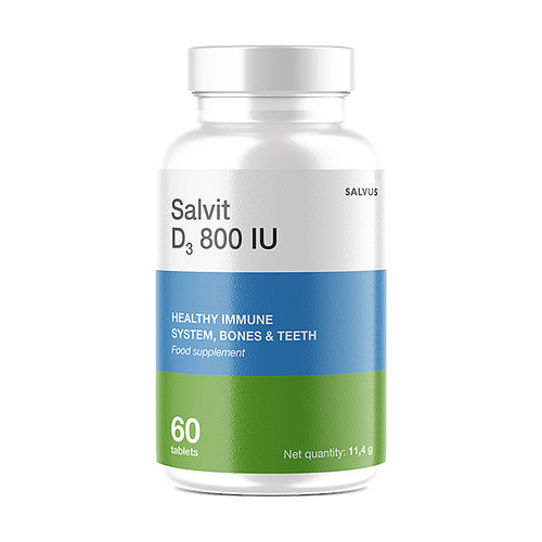 Salvit Adult vitamin D3 800 IU tablete A60