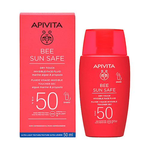 Apivita BEE SUN SAFE Dry Touch fluid SPF50, 50 ml