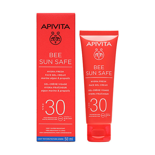 Apivita Bee Sun safe gel krema za lice SPF30, 50 ml