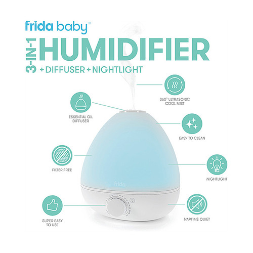 FRIDA BABY OVLAŽIVAČ ZRAKA (HUMIDIFIER) 3U1