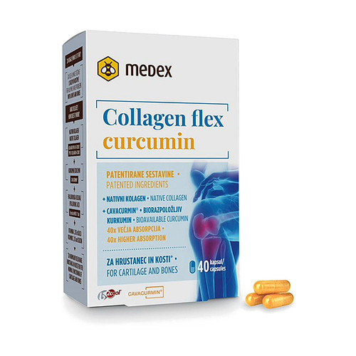 MEDEX KOLAGEN FLEX+ KURKUMIN CAPS A40