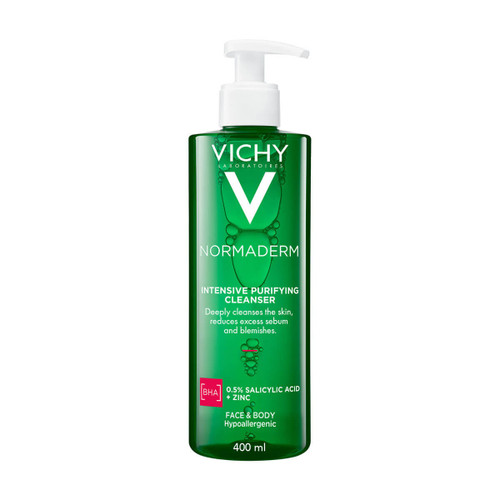 Vichy Normaderm Phytosolution Gel za čišćenje masne kože sklone aknama, 400 ml  Vichy Normaderm Phytosolution Gel za čišćenje masne kože sklone aknama, 400 ml