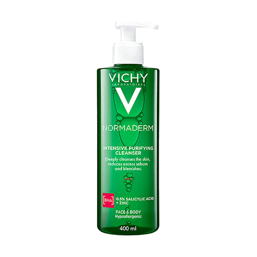 Vichy Normaderm Phytosolution Gel za čišćenje masne kože sklone aknama, 400 ml