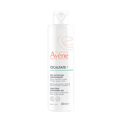 Avène Cicalfate+ gel za čišćenje  nadražene kože lica, 200 ml