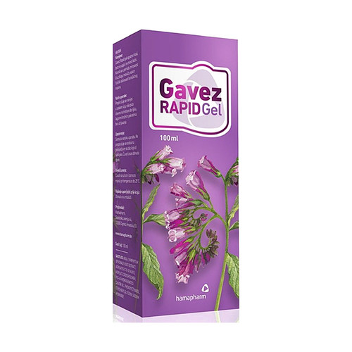 HAMAPHARM GAVEZ RAPID GEL 100ML