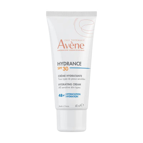 Avène Hydrance SPF30 Hidrirajuća krema za sve tipove kože, 40 ml  Avène Hydrance SPF30 Hidrirajuća krema za sve tipove kože, 40 ml